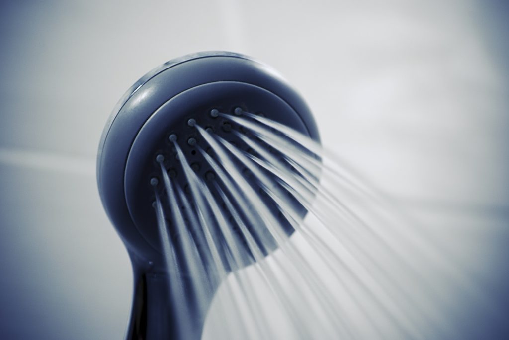shower head with low-flow